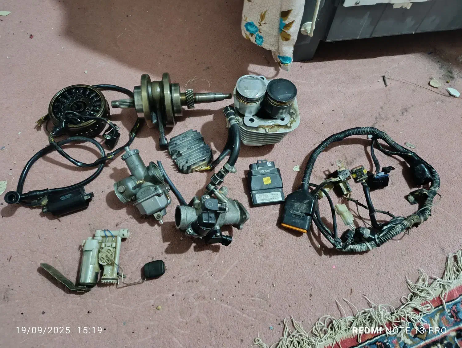 فروش وسایل موتور|قطعات یدکی و لوازم جانبی|رویدر, |دیوار