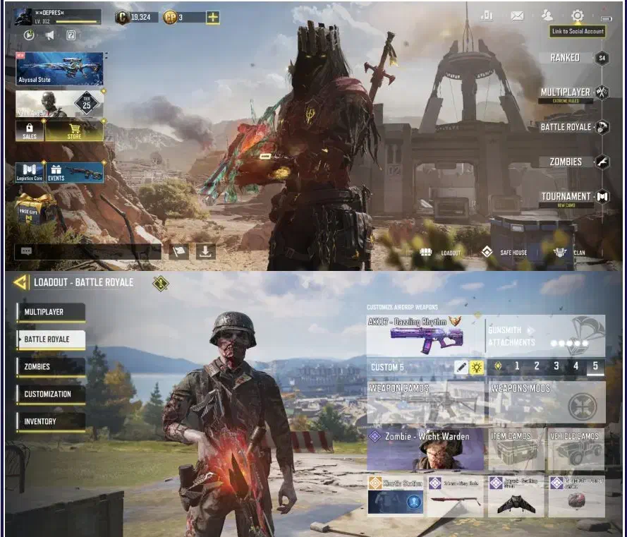 اکانت کالاف دیوتی|کنسول، بازی ویدئویی و آنلاین|قم, چهل درخت‎|دیوار