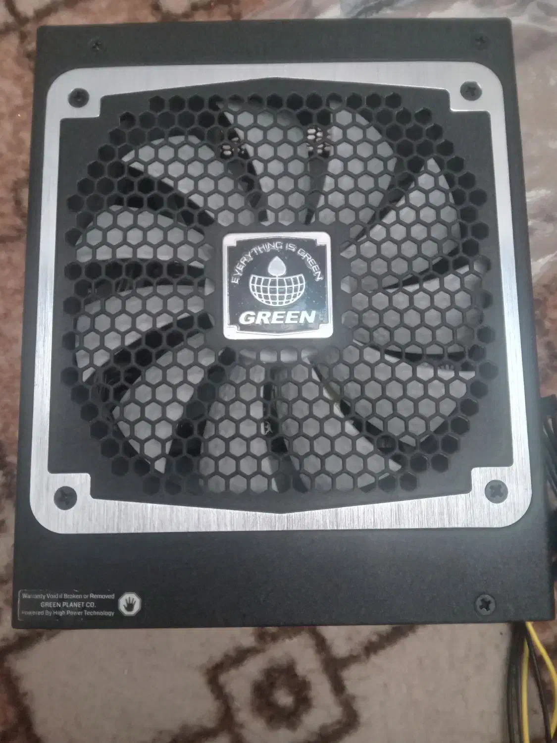 پاور فول ماژولار گرین 650w پلاتنیوم|قطعات و لوازم جانبی رایانه|تبریز, |دیوار