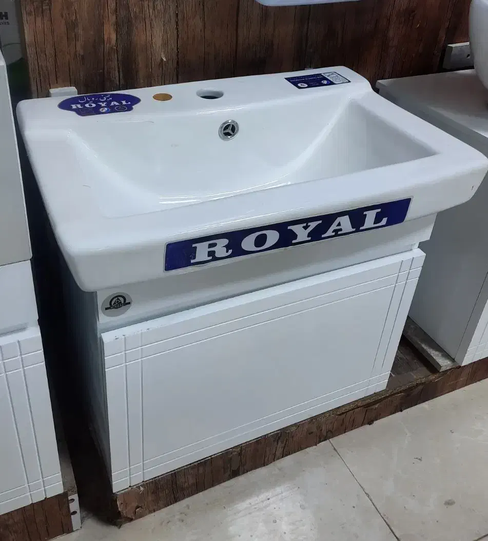 روشویی کابینتی مستطیلی سفید ضداب|لوازم سرویس بهداشتی|کرج, کیانمهر|دیوار