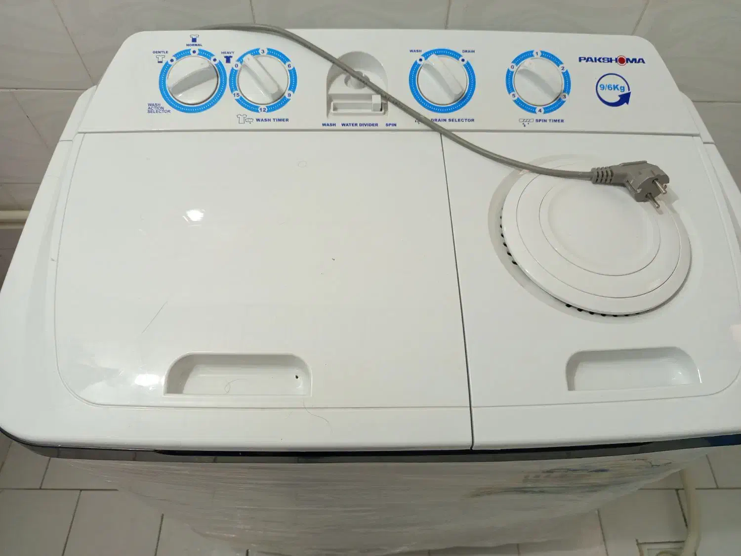 کهنه شویی پاکشوما ۹ کیلویی صفر|ماشین لباسشویی و خشک‌کن لباس|پیرانشهر, |دیوار