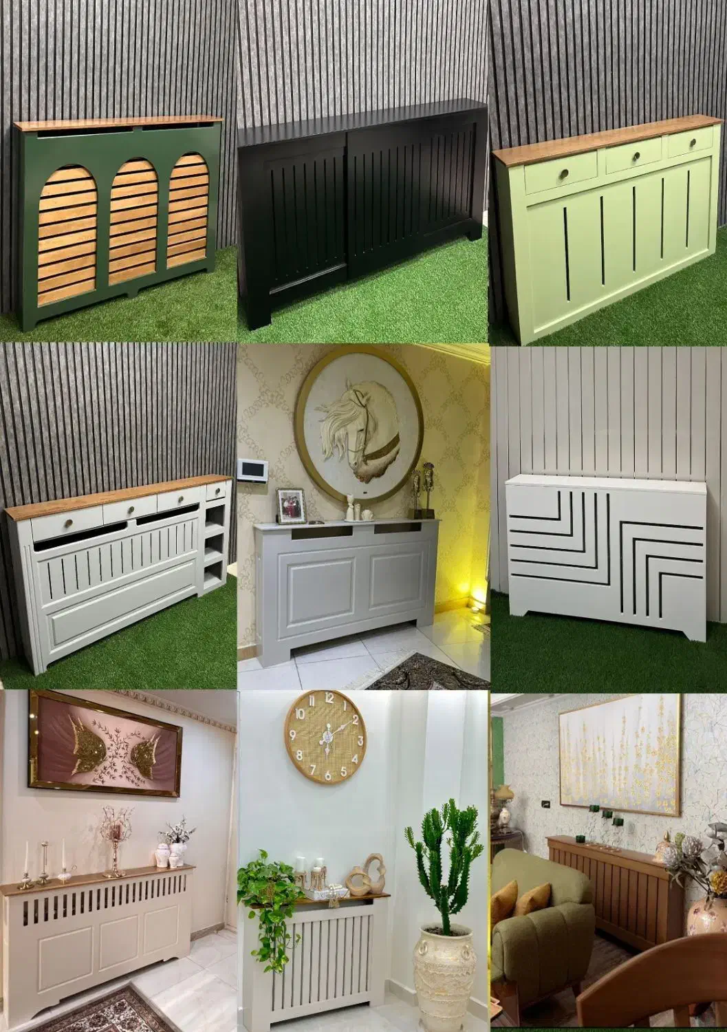 کاور شوفاژ با مدل های متفاوت|مصالح و تجهیزات ساختمان|هشتگرد, مدرس|دیوار