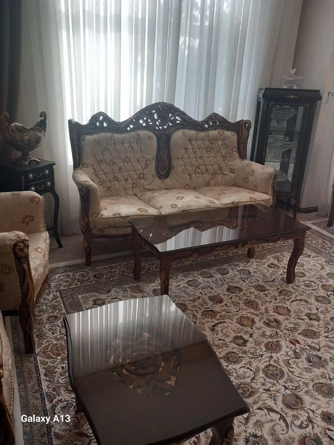 سرویس مبل استیل ۹ نفر|مبلمان خانگی و میز عسلی|مشهد, شفا|دیوار