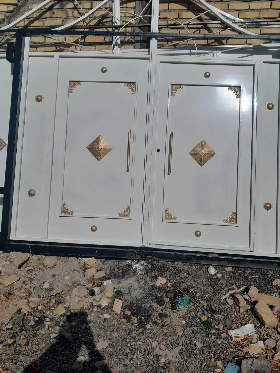 فروش انواع درب حیاطی|مصالح و تجهیزات ساختمان|نورآباد, |دیوار