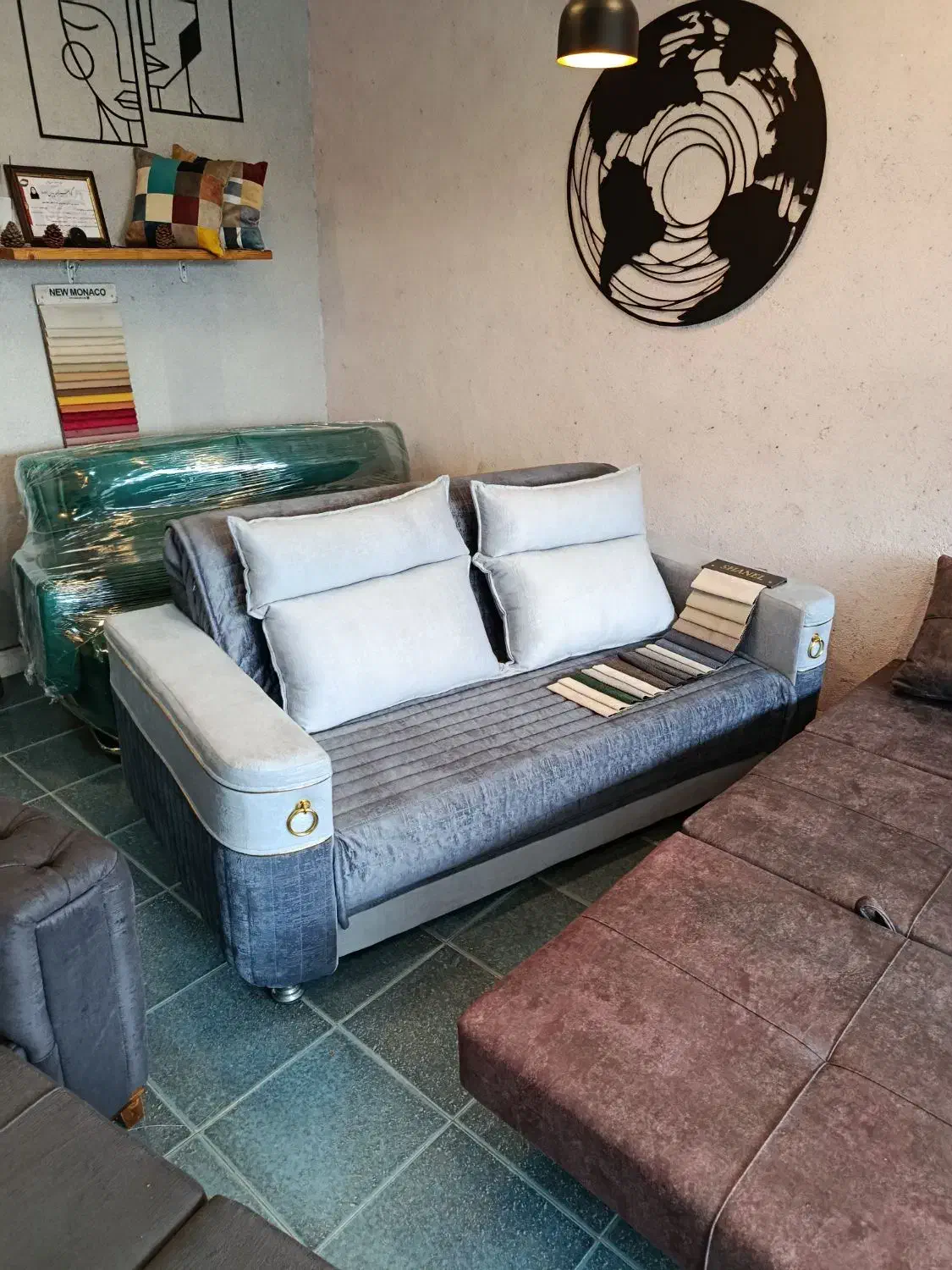 مبل تختخوابشو کاناپه تختشو|مبلمان خانگی و میز عسلی|چالوس, |دیوار