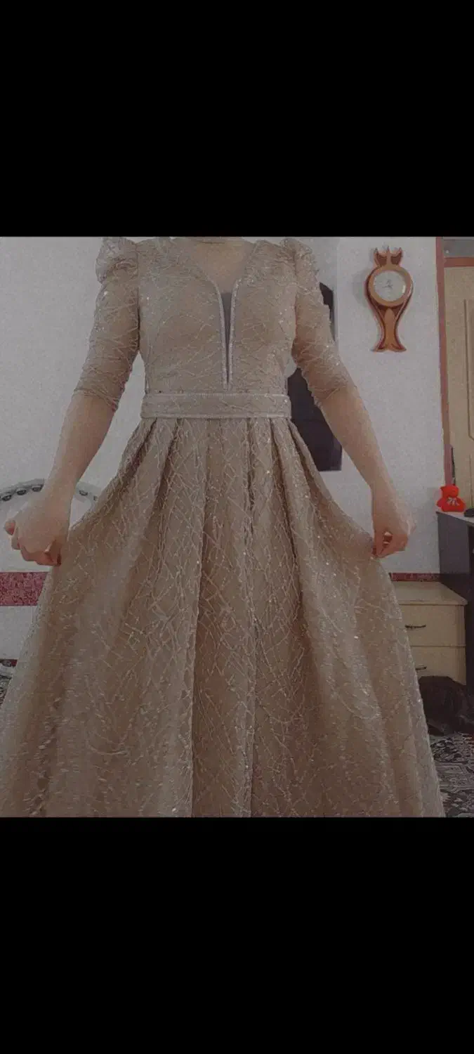 لباس مجلسی پارچه ترک|لباس|فارسان, |دیوار