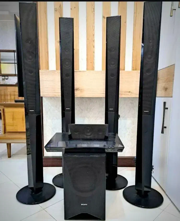 سینما خانواده سونی بلوتوث دار 1200w|سیستم صوتی خانگی|شیراز, لاله|دیوار