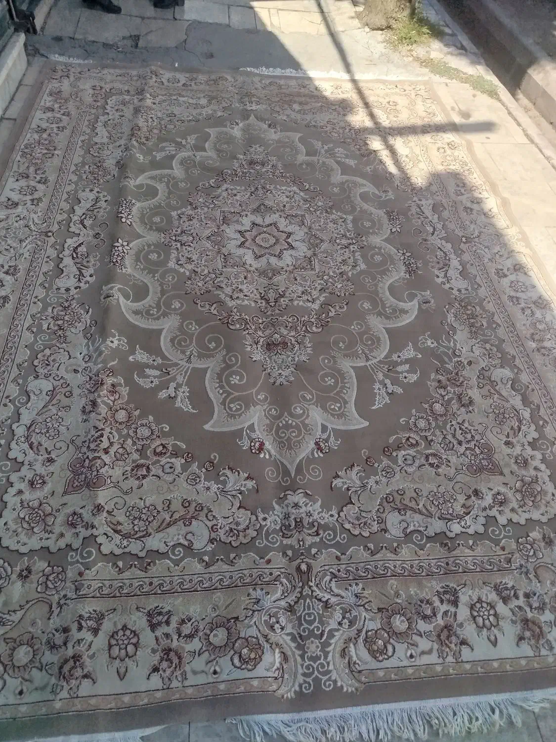 فرش دست دوم و نو با قیمت بسیار ارزان|فرش|میانه, |دیوار