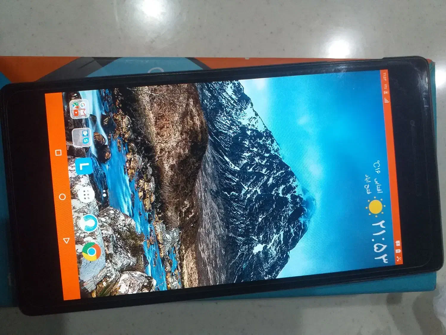 تبلت لنوو کاملا سالم با ضمانت|تبلت|مشهد, هنرور|دیوار