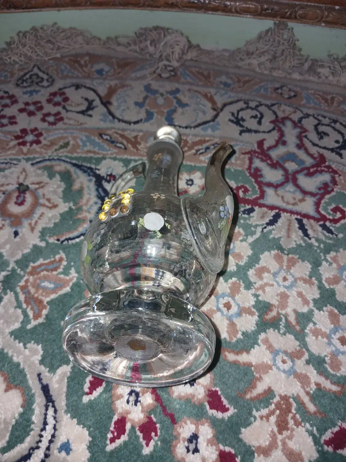 گلابدان قدیمی عتیقه|کلکسیون اشیاء عتیقه|یزد, |دیوار