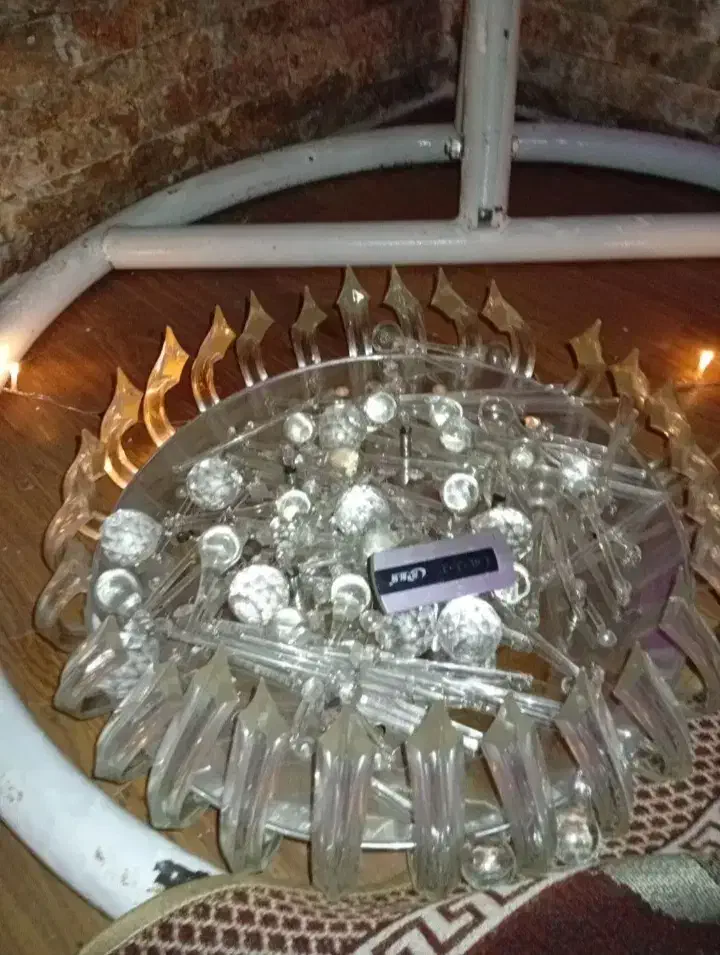 دوعددلوسترهمراه کنترل|لوستر و چراغ آویز|آستارا, |دیوار