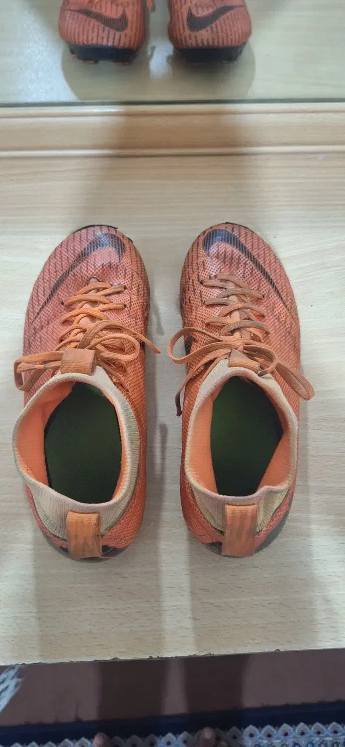 کفش فوتبال نایک اورجینال|کیف، کفش، کمربند|آق قلا, |دیوار