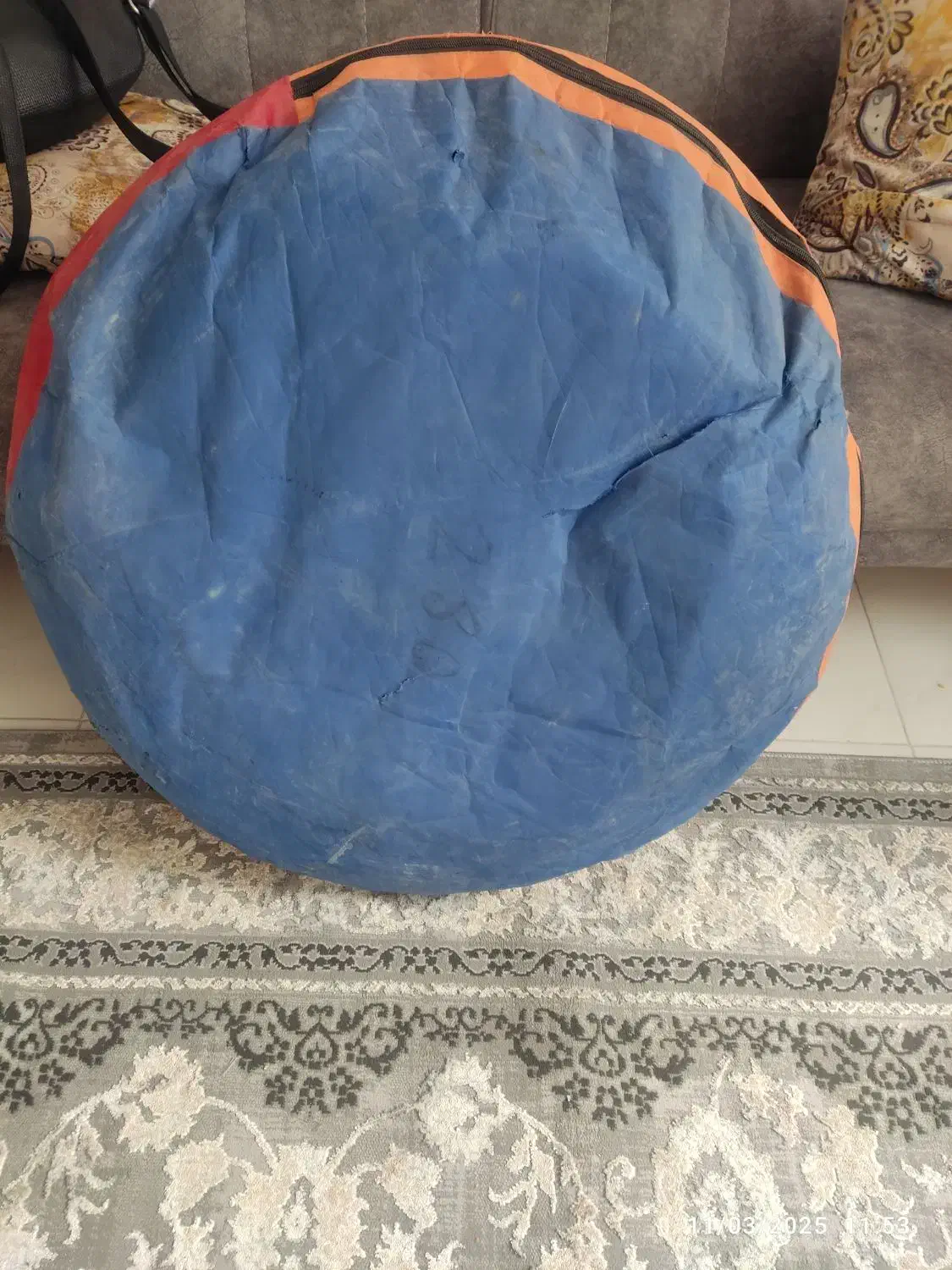 چادر مسافرتی12 نفره آمریکایی کار کرده وکاملا سالم|کوهنوردی و کمپینگ|تهران, علم و صنعت|دیوار