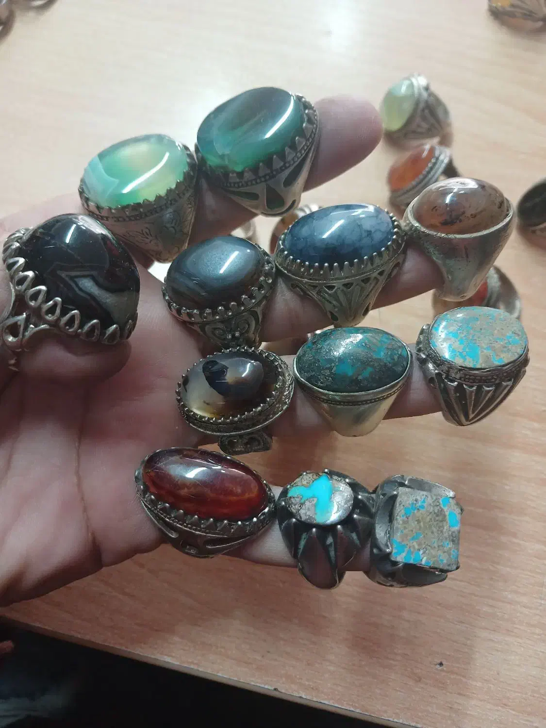 انگشتر همه مدل عمده|جواهرات|شیراز, میانرود|دیوار