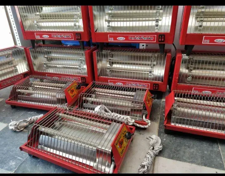 بخاری برقی پخت پز گردی استیلی|بخاری، هیتر، شومینه|شیراز, نصرآباد|دیوار