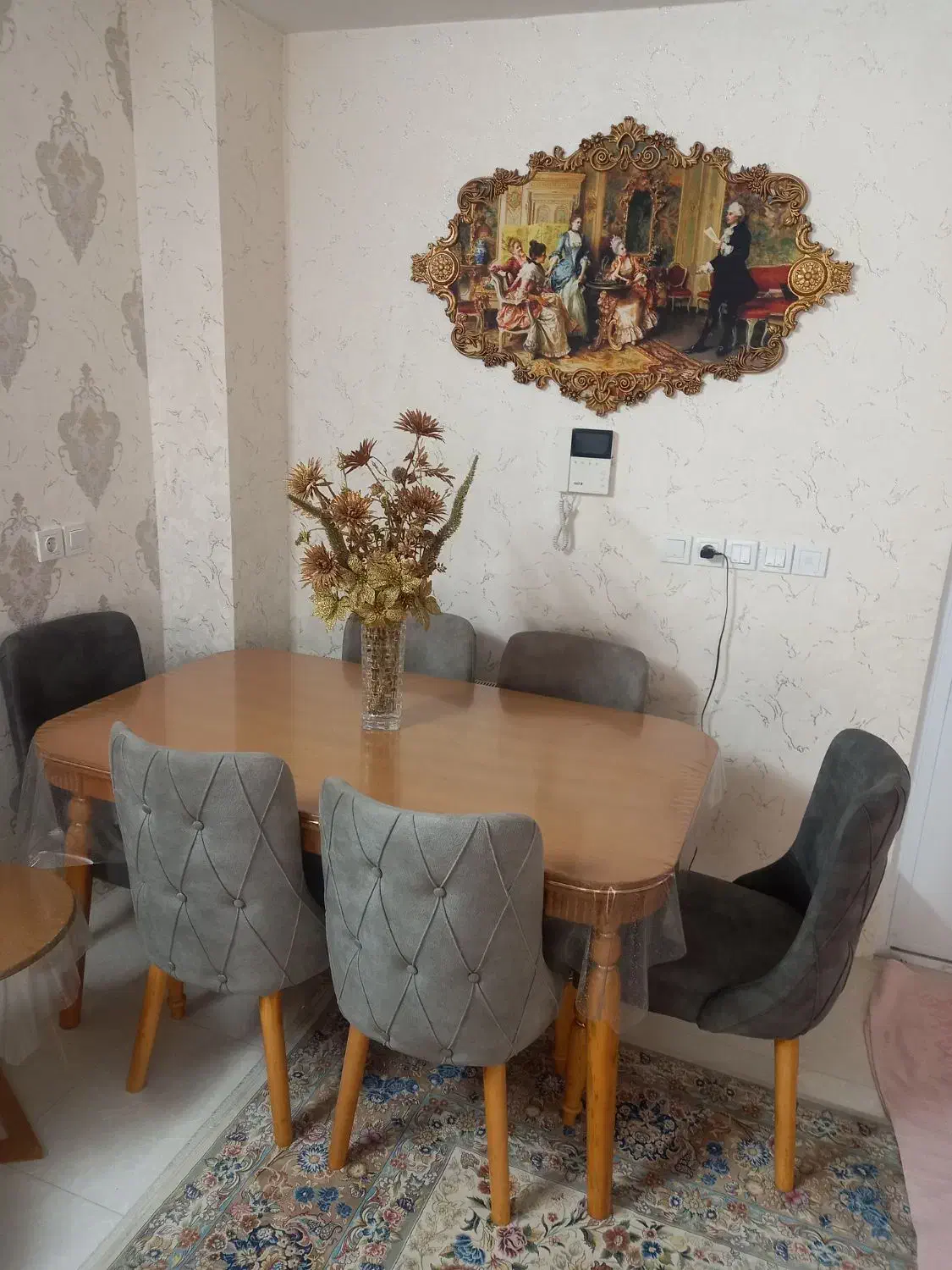 میزناهارخوری ۶نفره|میز و صندلی غذاخوری|قزوین, |دیوار