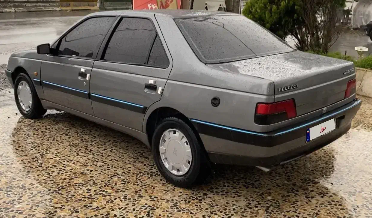 پژو۴۰۵ خاکستری تک برگ سنددوگانه شرکت|خودرو سواری و وانت|چمستان, |دیوار