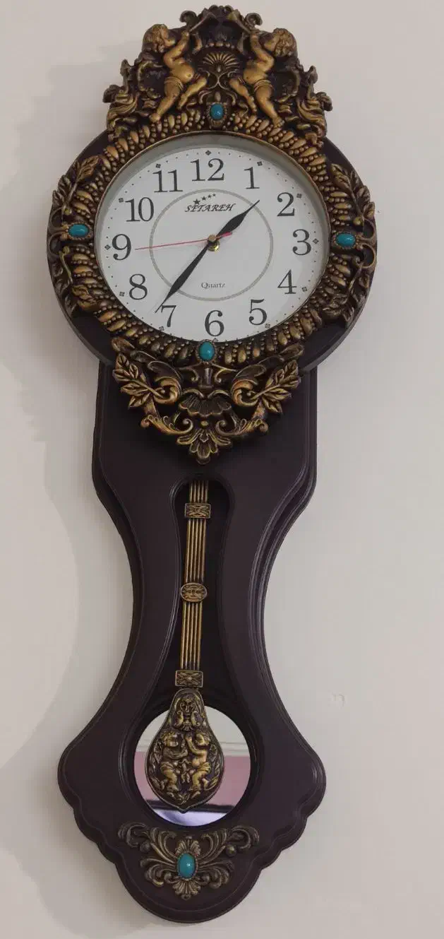 ساعت دیواری  پاندول دار|ساعت دیواری و تزئینی|آزادشهر, |دیوار