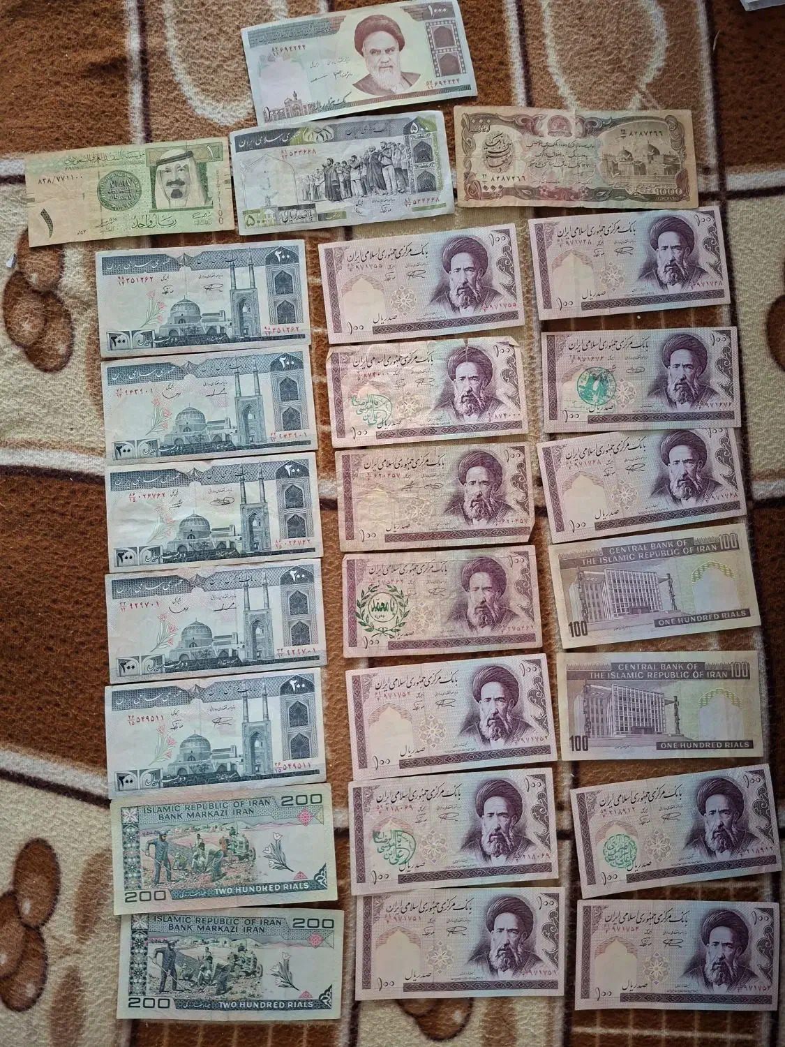 پول قدیمی|کلکسیون سکه، تمبر، اسکناس|مشهد, نیزه|دیوار