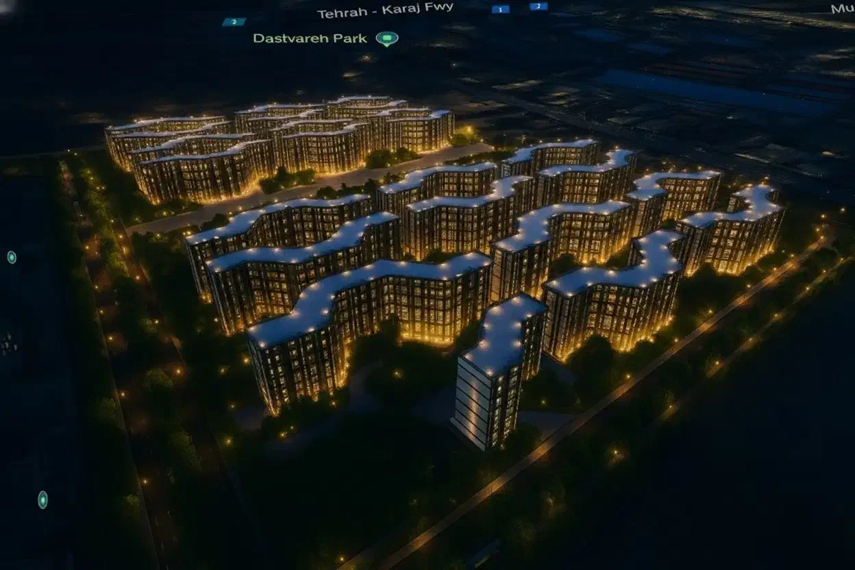 رونیکای تهرانسر ۸۱ متری با متری ۵۳ میلیون|پیشفروش املاک|تهران, شهرک دانشگاه|دیوار