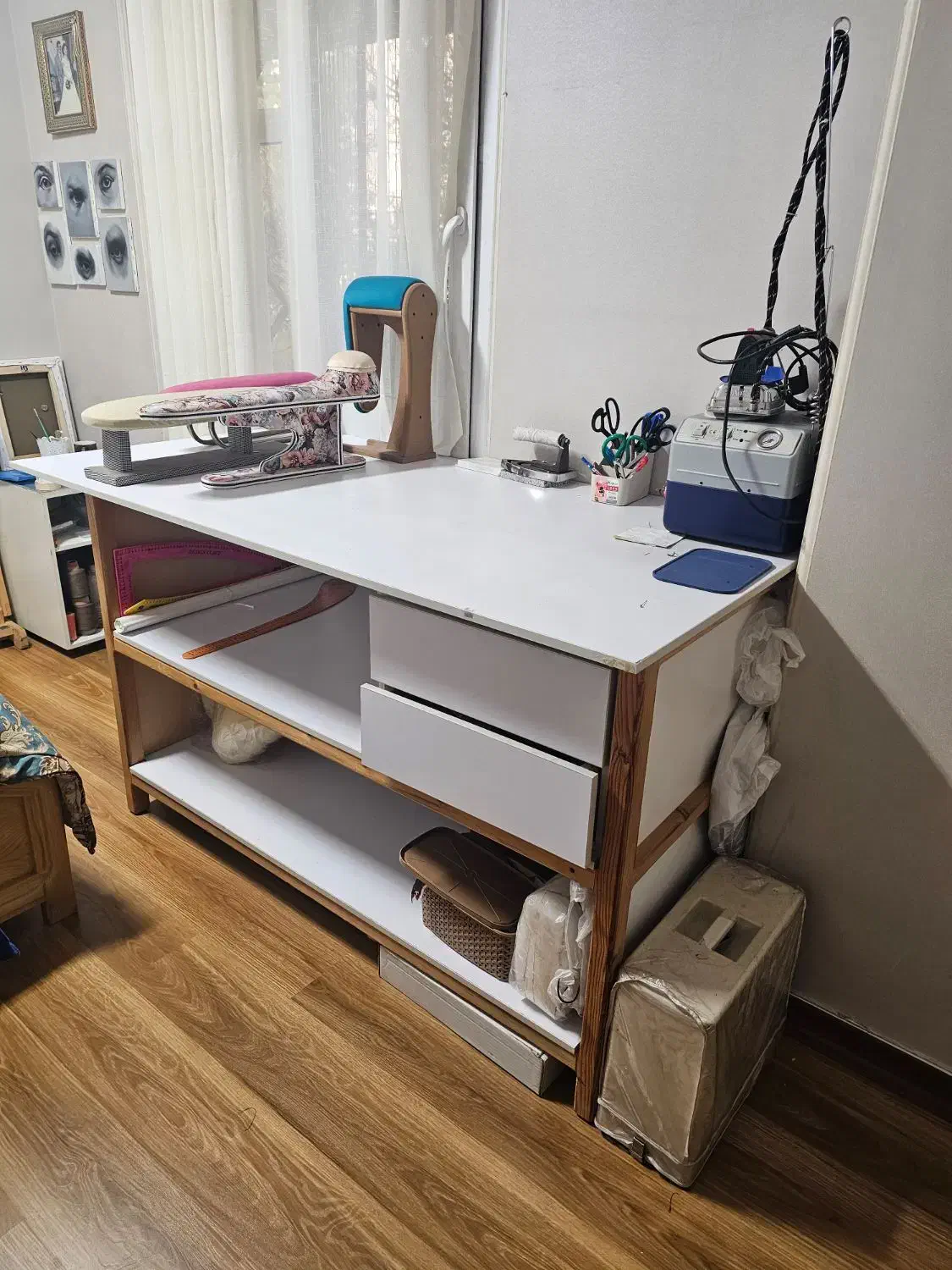 میز مناسب اتو و برش پارچه خیاطی|لوازم خیاطی و بافتنی|تهران, باغ فیض|دیوار