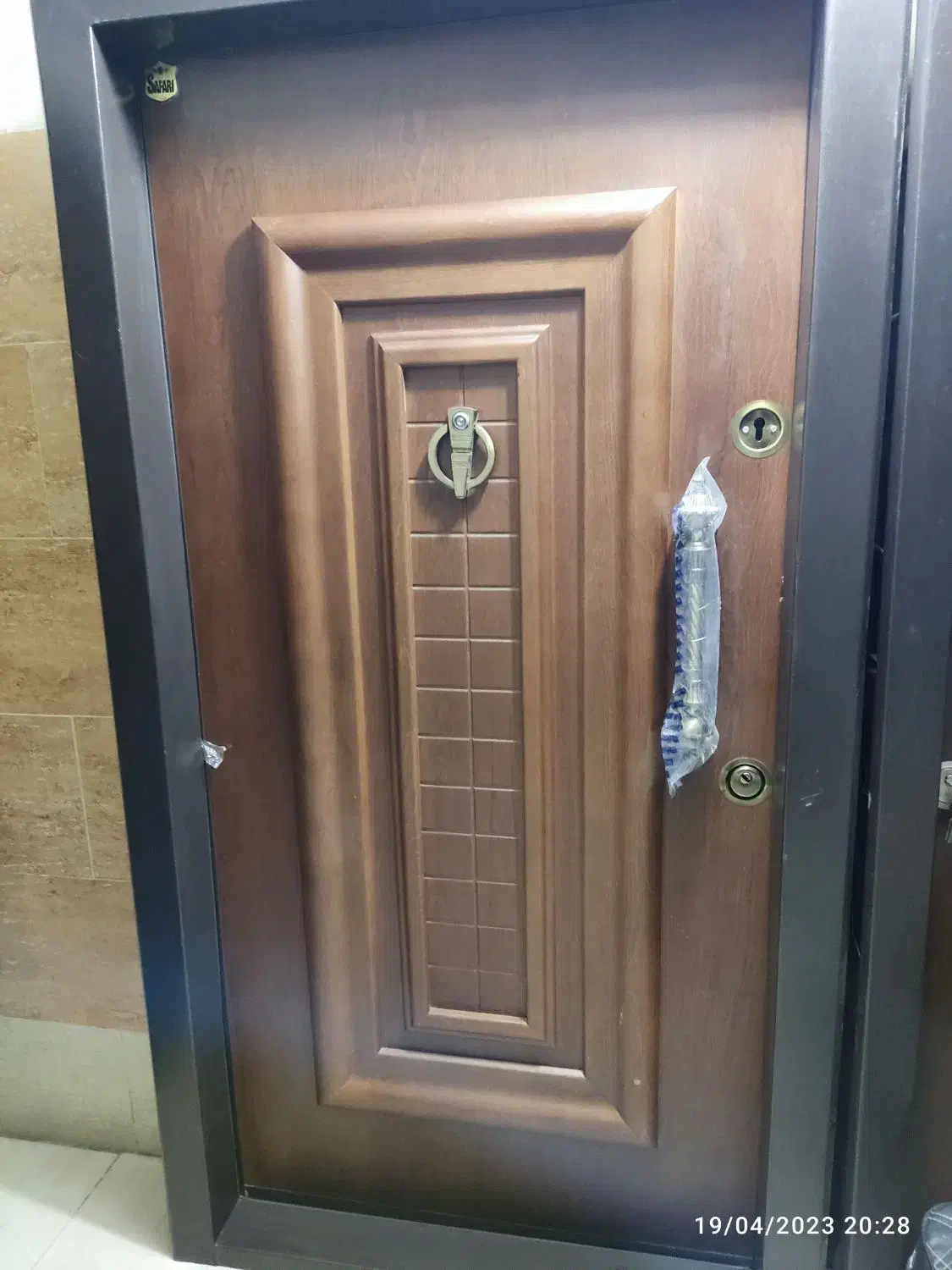 درب ضد سرقت طرح ونوس برجسته|مصالح و تجهیزات ساختمان|قشم, |دیوار