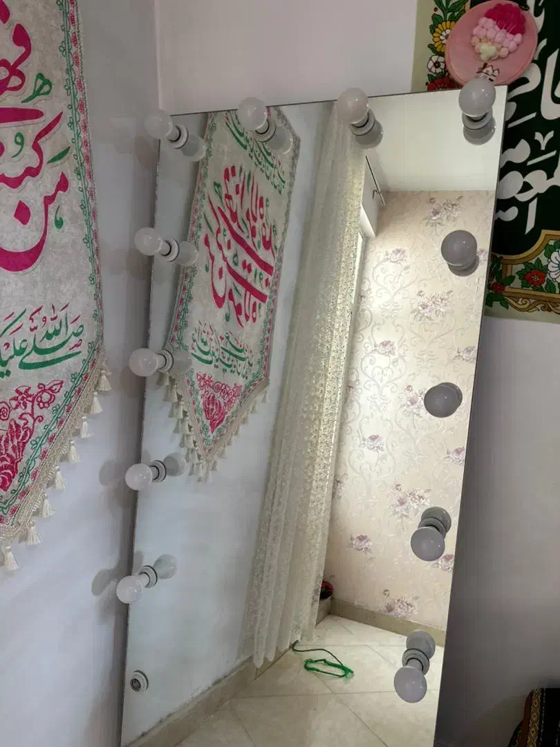آینه قدی چراغ دار|آینه|گرمدره, |دیوار