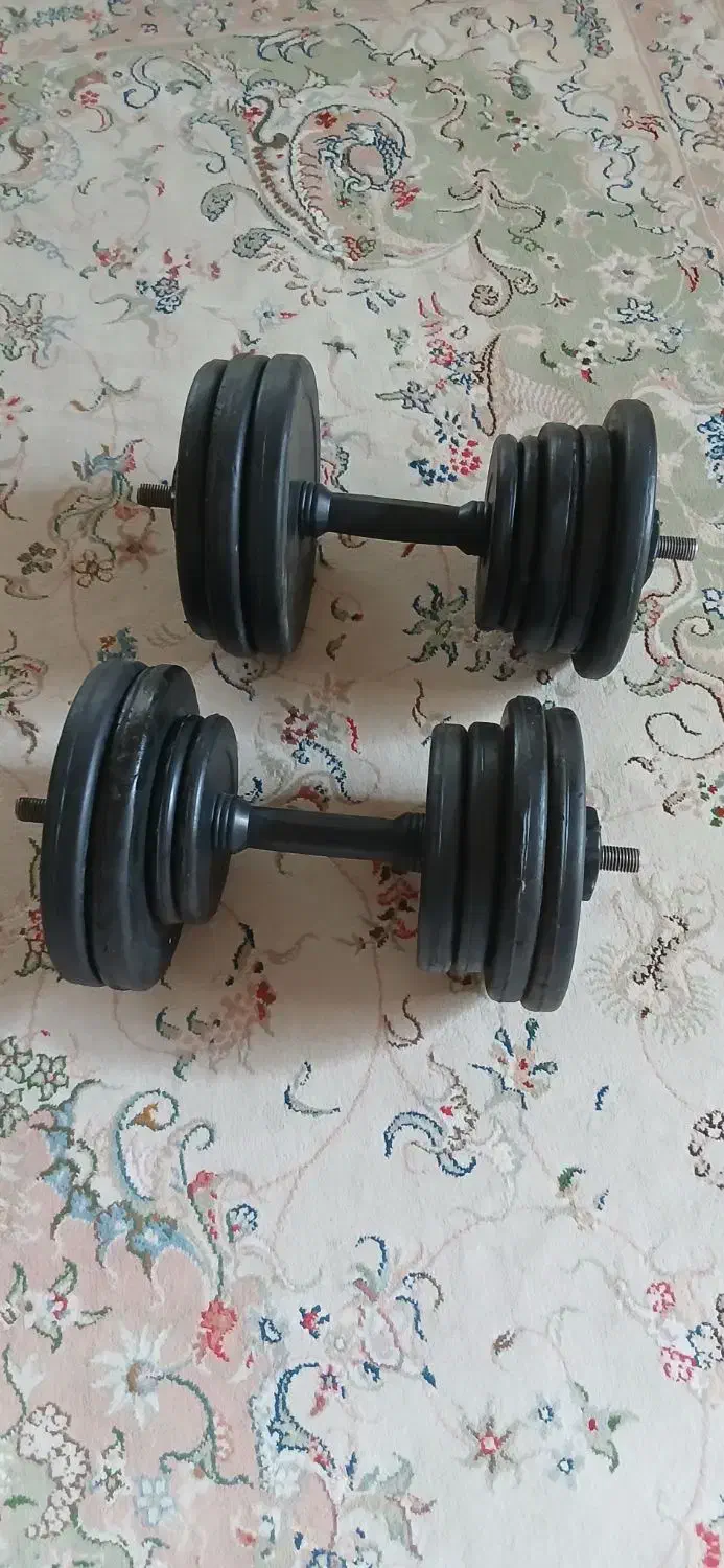 یک جفت دمبل ۱۰ کیلویی|تجهیزات ورزشی|ارومیه, |دیوار