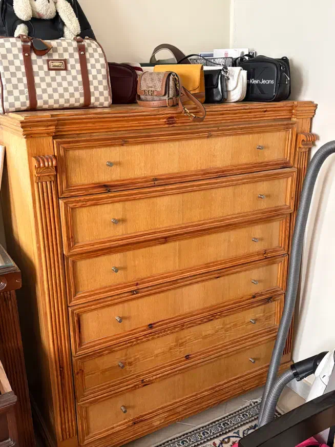 دراور چوبی|جاکفشی، کمد، دراور|قزوین, |دیوار