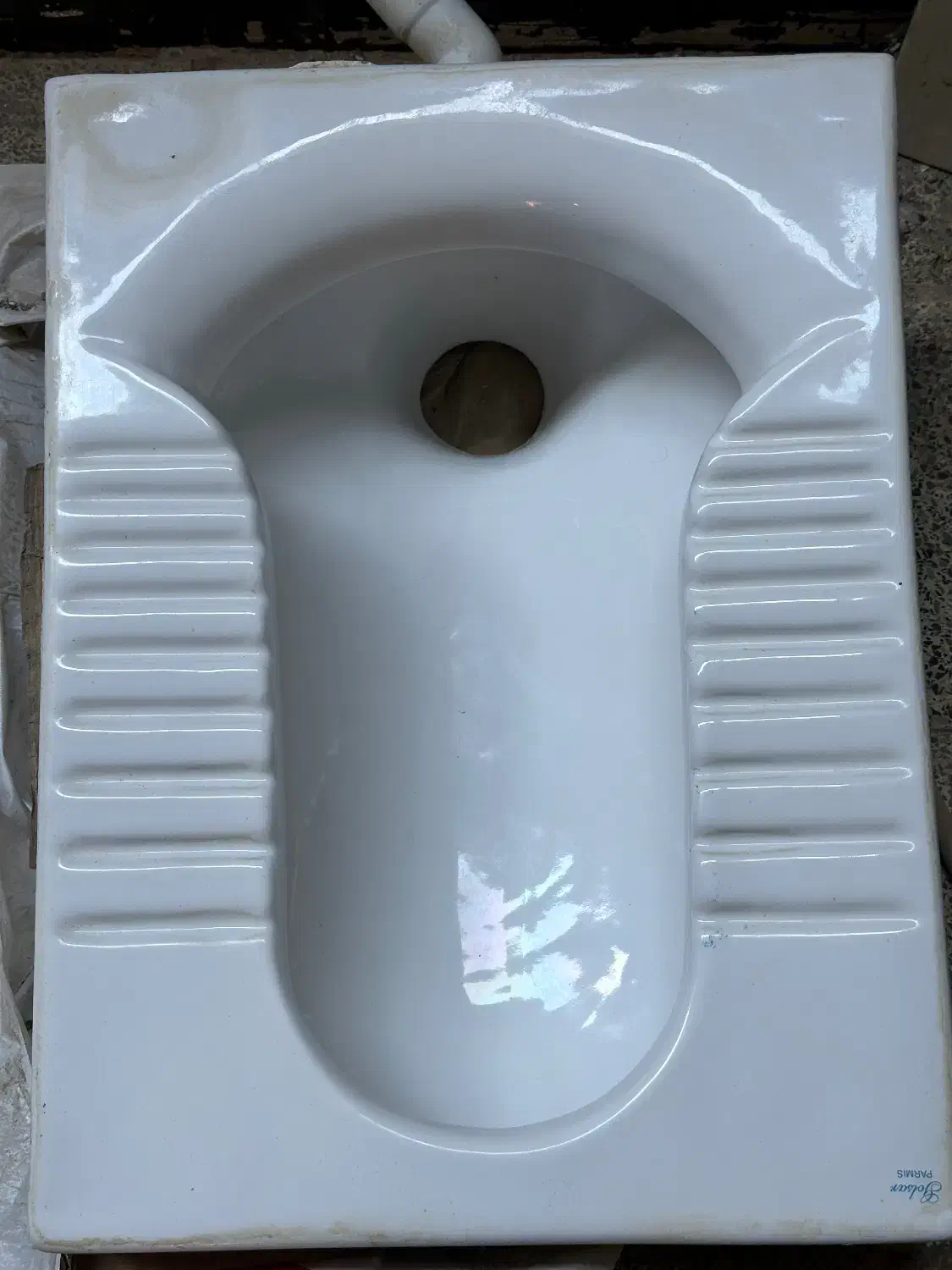 سنگ توالت ایرانی گلسار|لوازم سرویس بهداشتی|دزفول, |دیوار