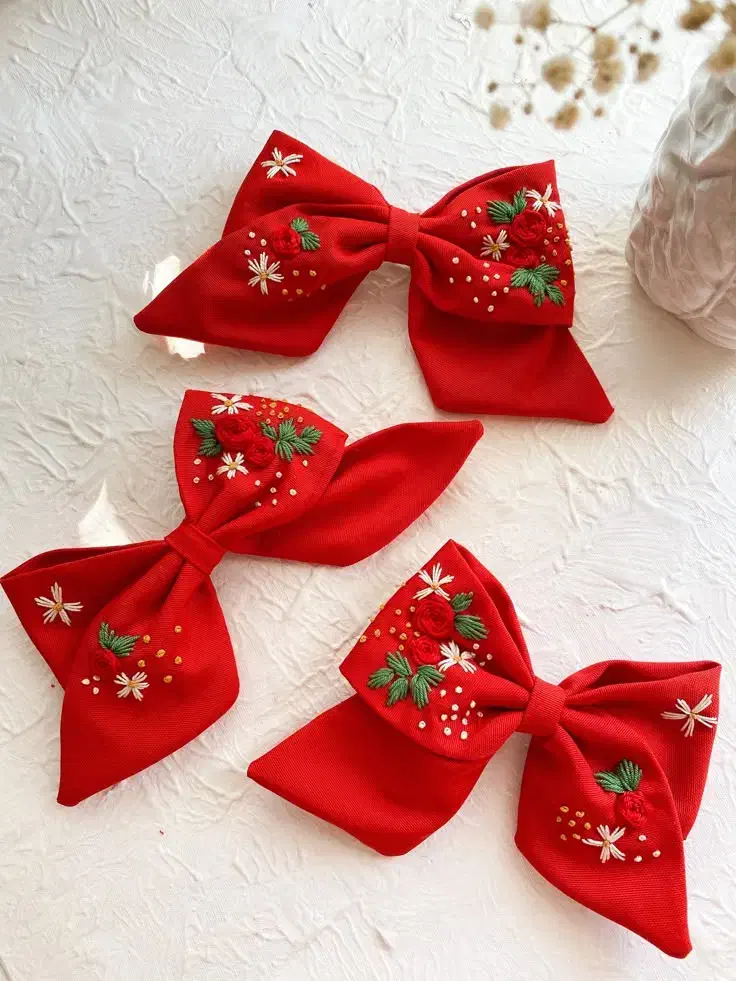 گیره مو پاپیون برای یلدات|زیورآلات و اکسسوری|فلاورجان, |دیوار