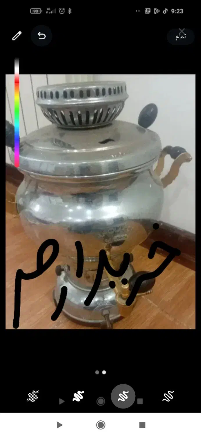 سماور کهنه و معیوب|سماور، چای‌ساز، قهوه‌ساز|گرگان, |دیوار