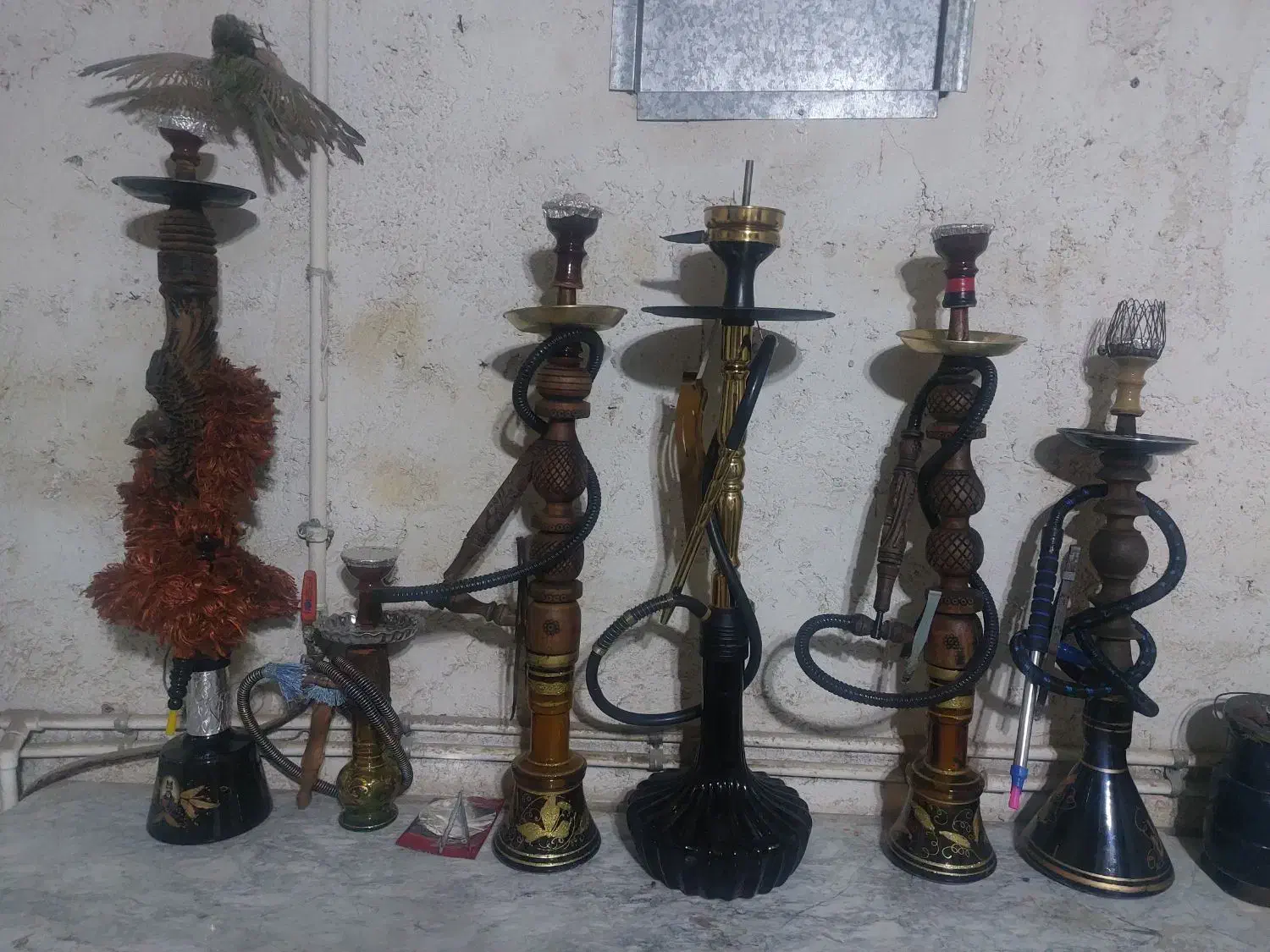 قلیون|کلکسیون و سرگرمی|قم, باغ کرباسی|دیوار