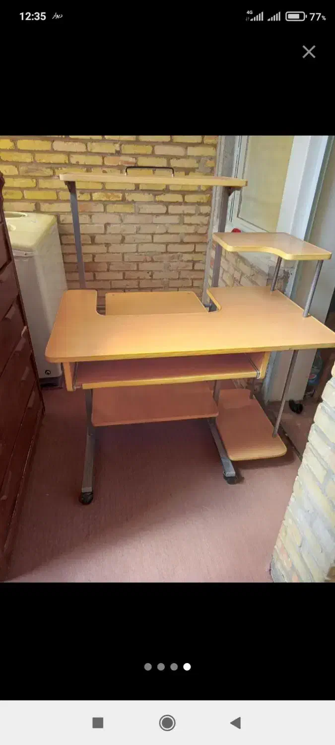 میزکامپیوتر نو و تمبز|میز تحریر و کامپیوتر|فولادشهر, B1|دیوار