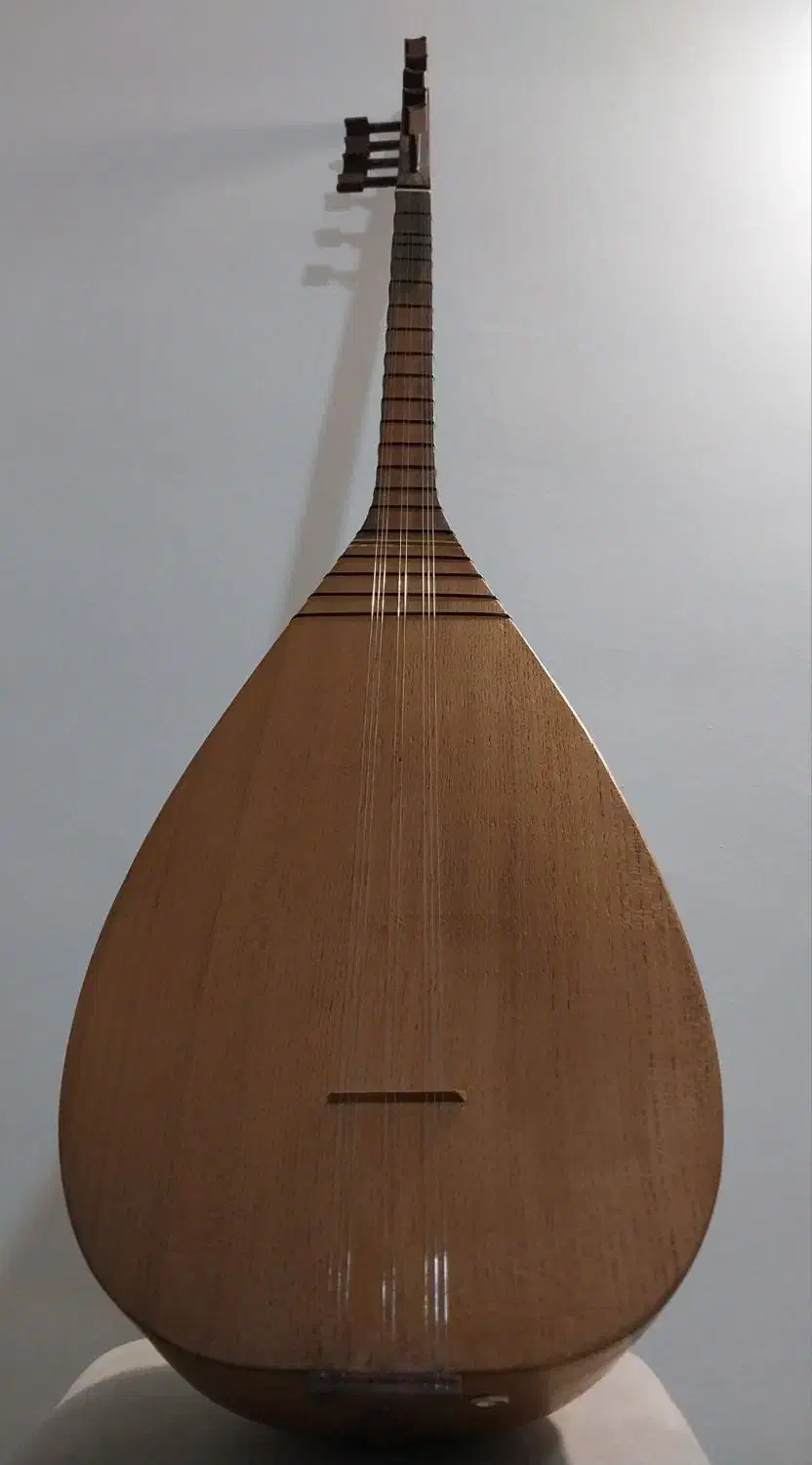 قوپوز ساز استادپاشازاده|سازهای سنتی|تبریز, |دیوار