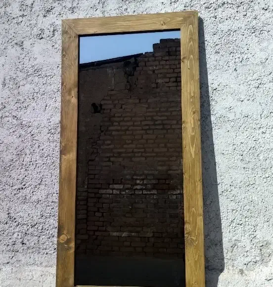 آیینه قدی و رو میزی چوبی|آینه|ری, علایین|دیوار