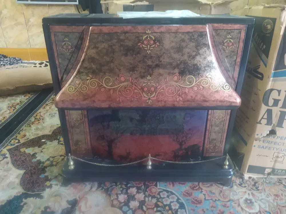 شومینه نو داخل کارتن|بخاری، هیتر، شومینه|دهدشت, |دیوار