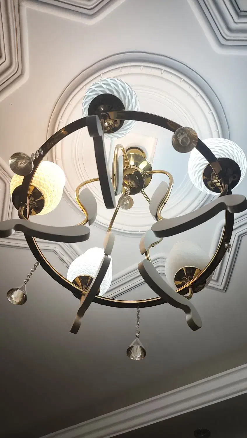 لوستر|لوستر و چراغ آویز|کلاله, |دیوار