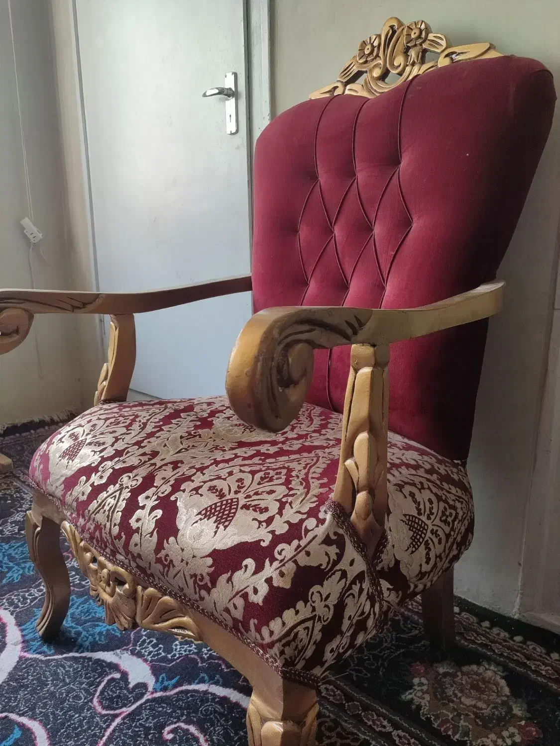 مبل 12 نفره پارچه ایی|مبلمان خانگی و میز عسلی|طرقبه, |دیوار