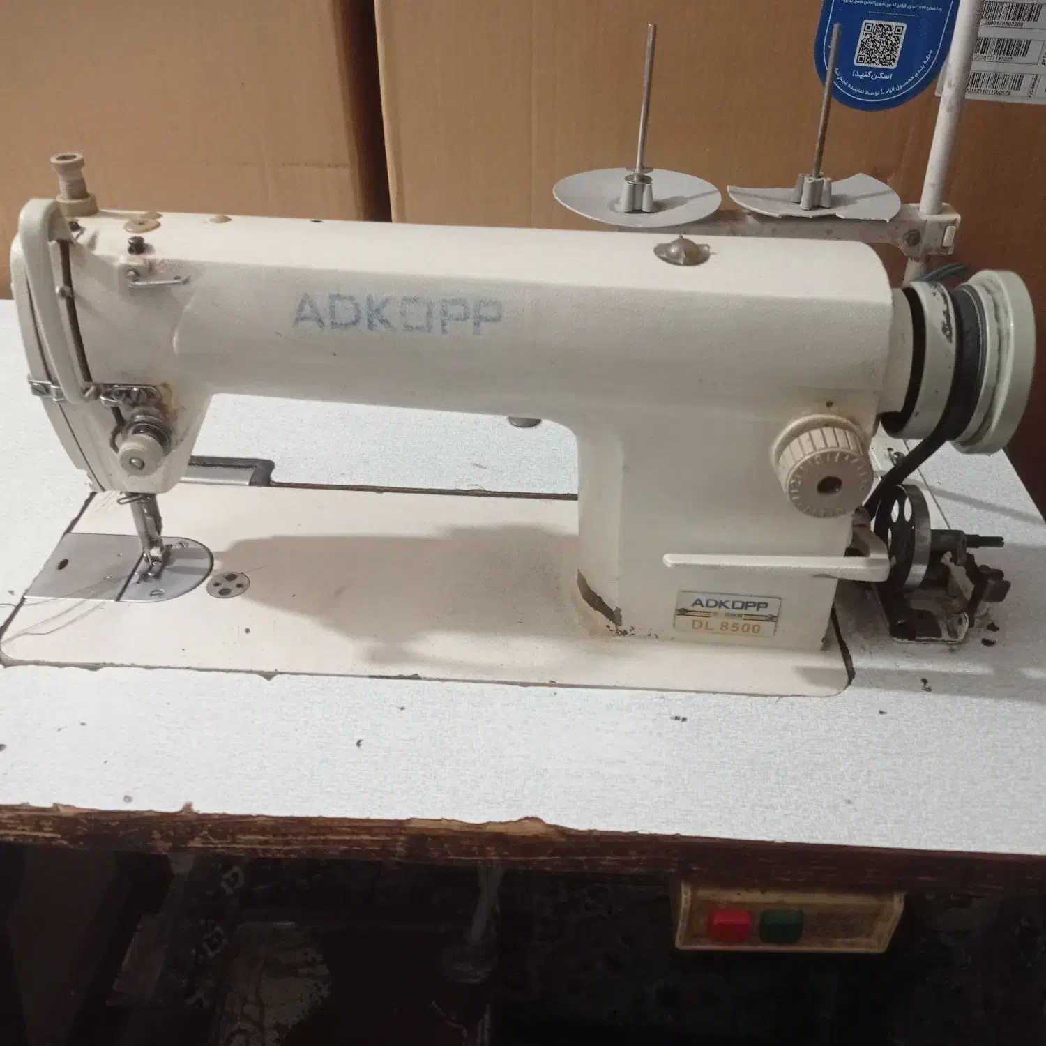 چرخ خیاطی صنعتی و راست دوز|چرخ خیاطی و ریسندگی|رفسنجان, |دیوار