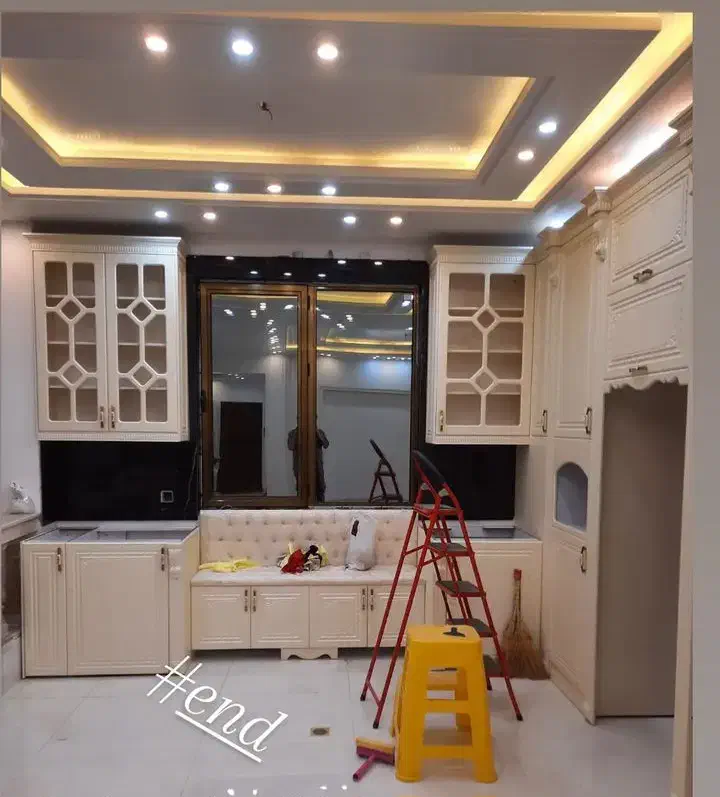 ساخت انواع کابینت آشپزخانه و کمد دیواری بروز|جاکفشی، کمد، دراور|علی‌آباد کتول, |دیوار