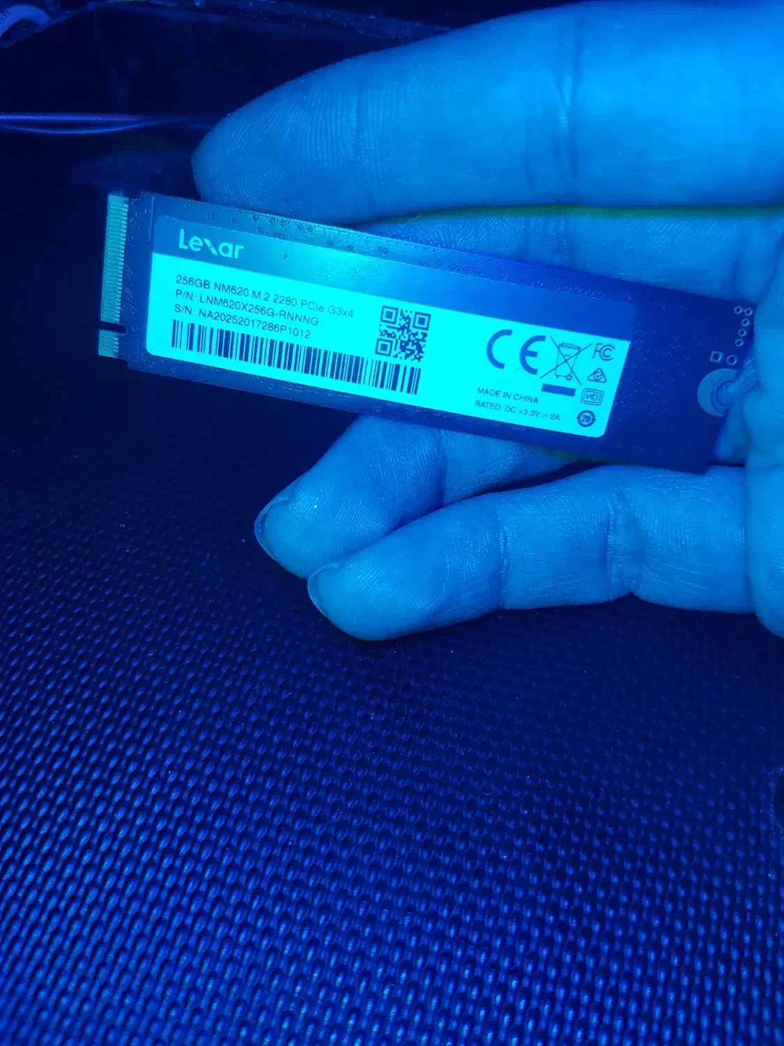 ssd lexar 256gb|قطعات و لوازم جانبی رایانه|کرج, شهرک فهمیده|دیوار