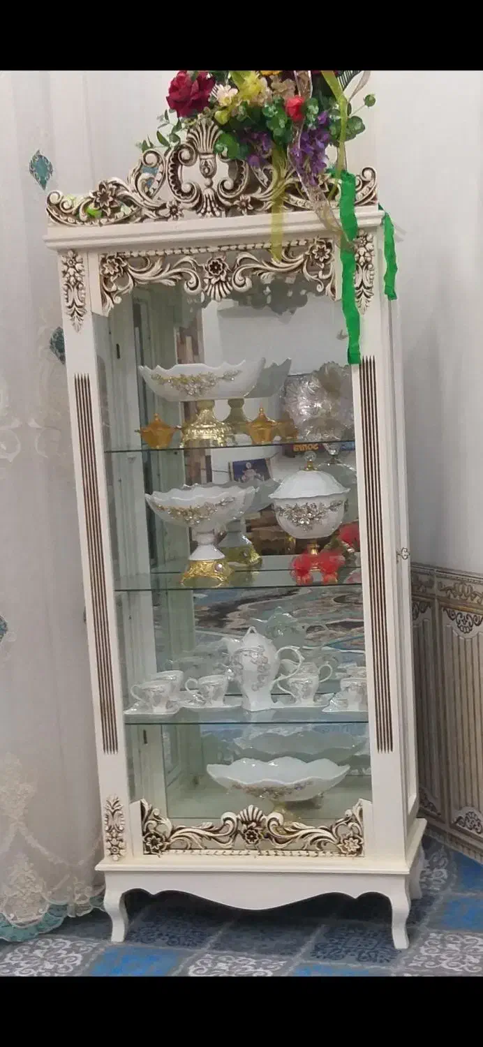 بوفه سالم و نو|بوفه، ویترین، کنسول|ملکان, |دیوار