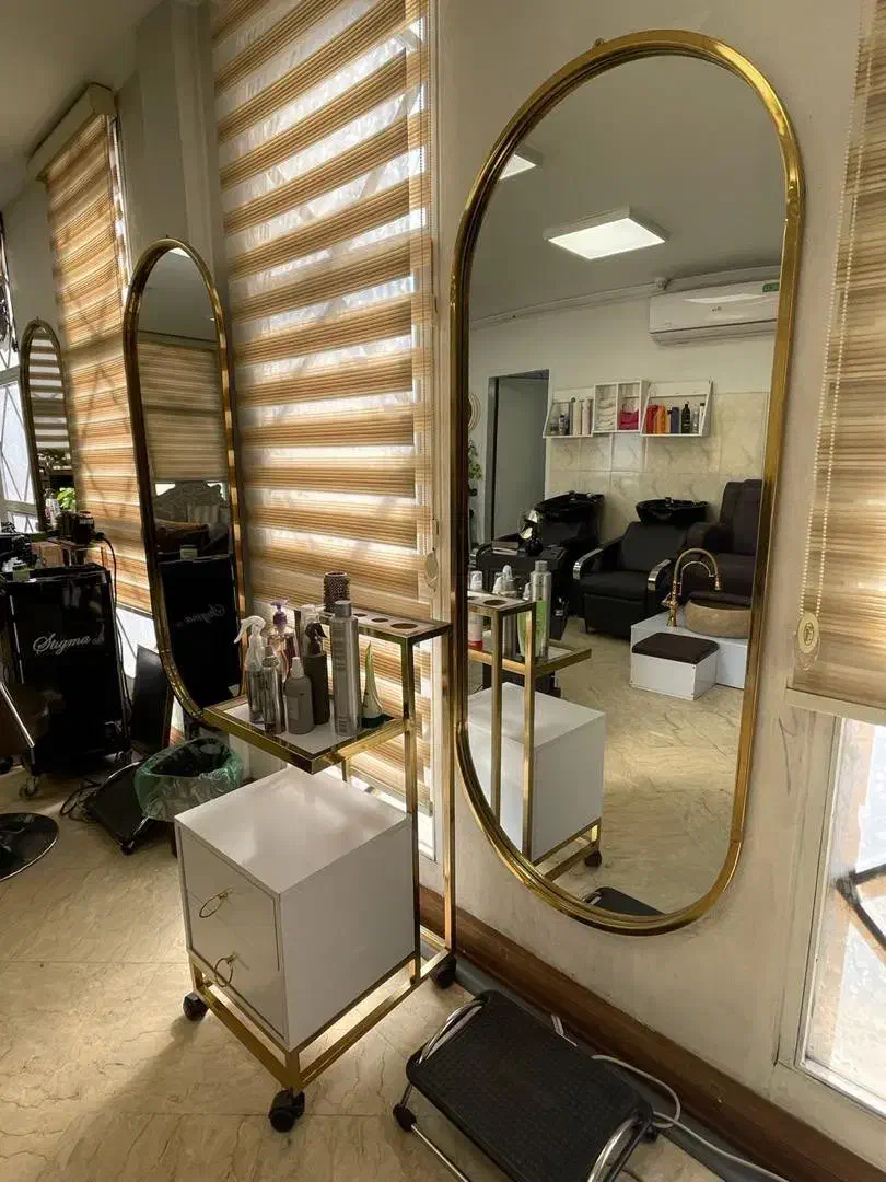 اینه قدی با فرم طلایی|آینه|تهران, قلهک|دیوار