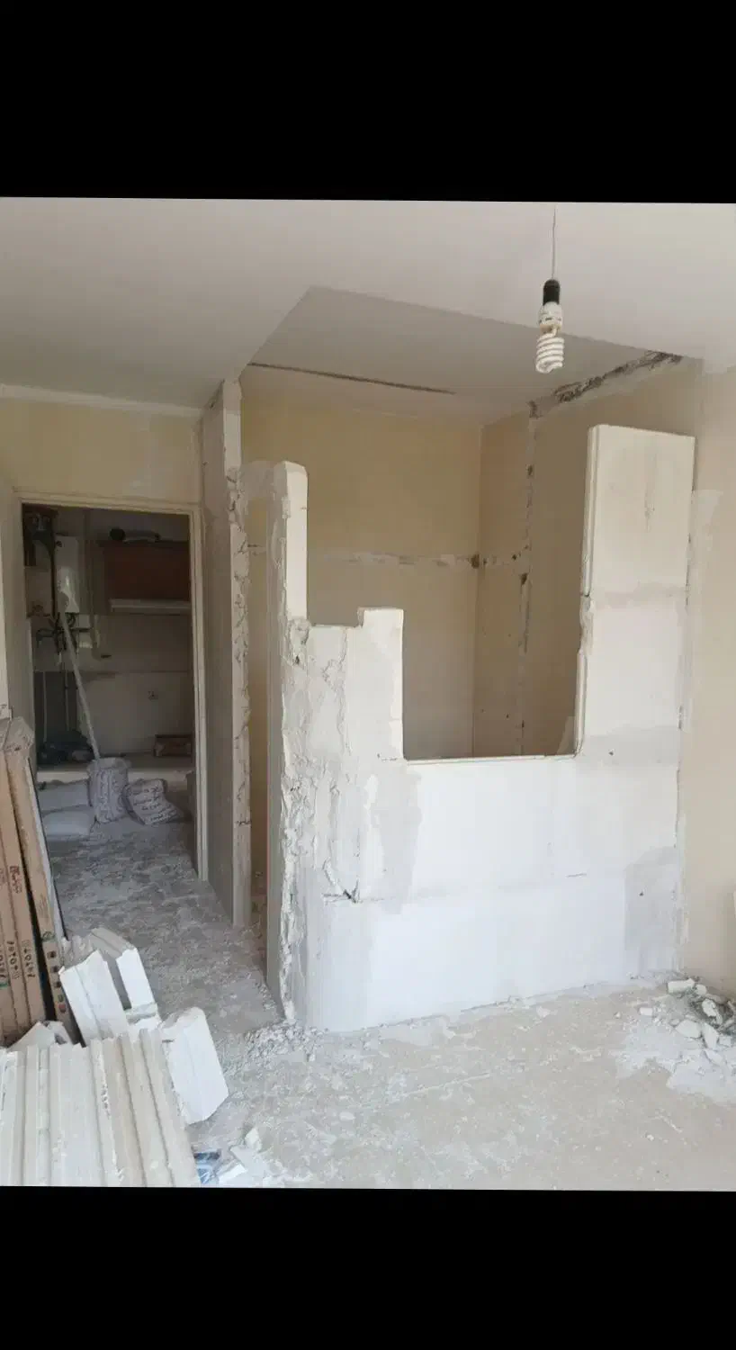گچ کاری و تعمیرات داخلی خانه|خدمات پیشه و مهارت|تهران, آذری|دیوار