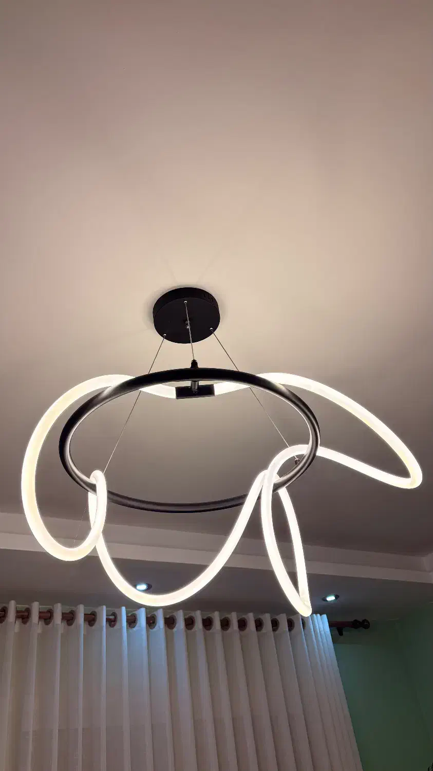 لوستر کنترل دار|لوستر و چراغ آویز|چالوس, |دیوار