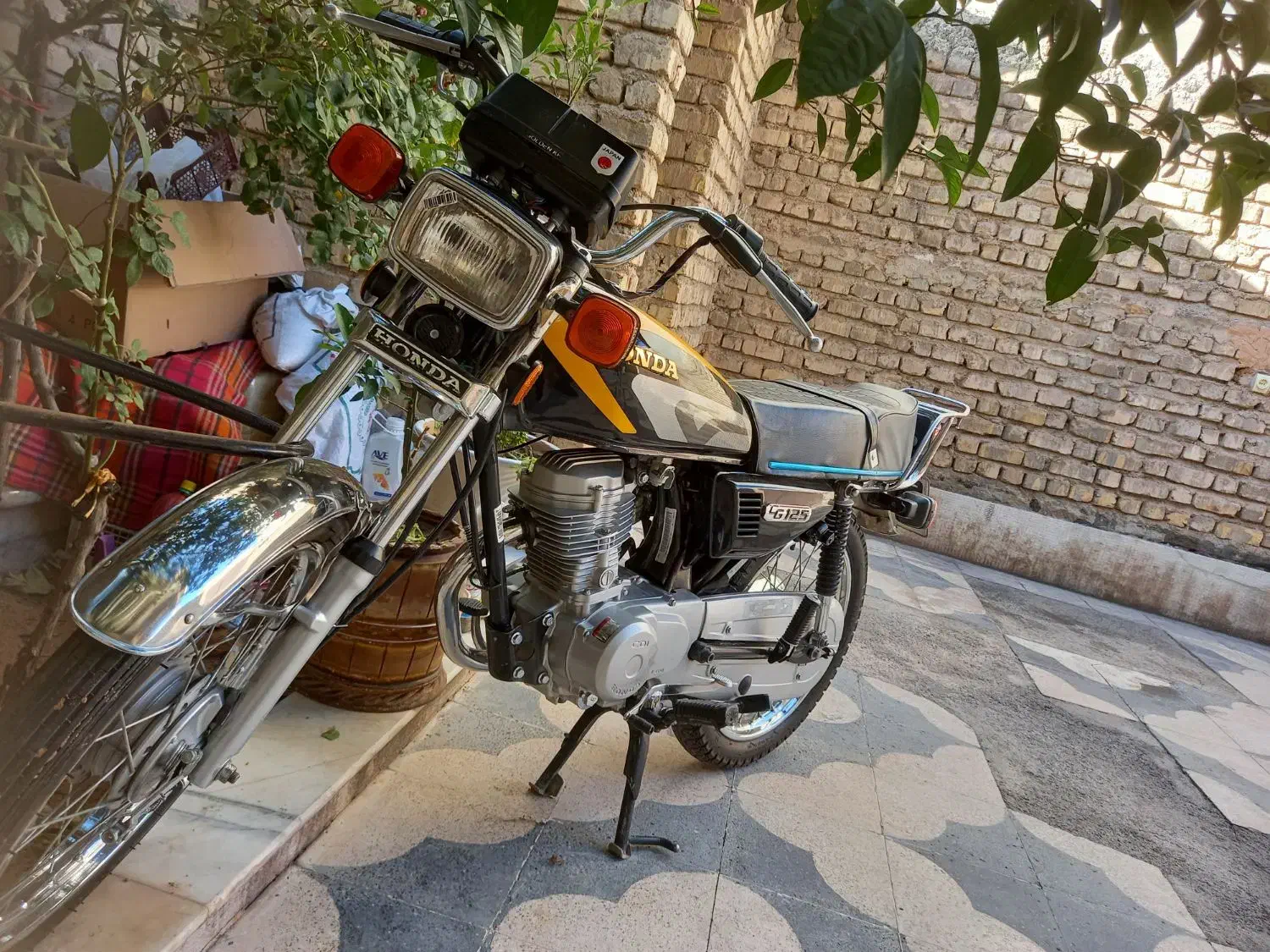 بهرو ۱۲۵ مدل ۹۵|موتورسیکلت|شیراز, شهرک مطهری|دیوار