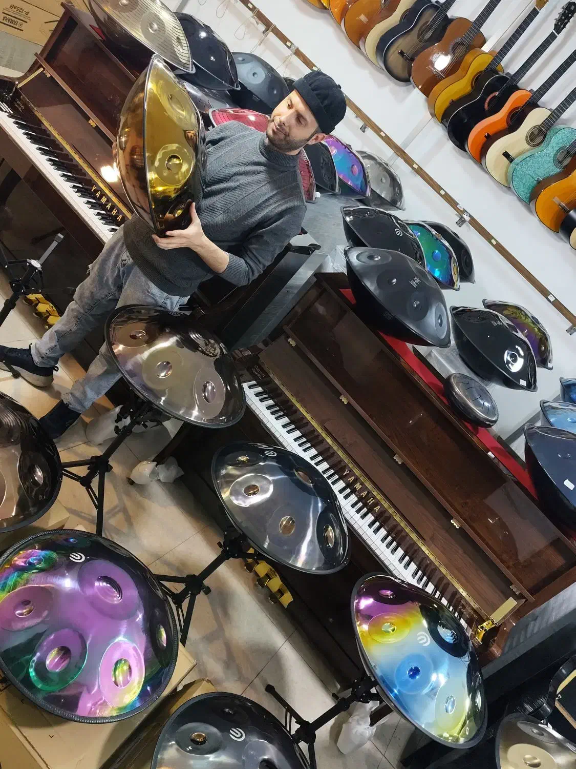 هنگ درام با صدای پیانو یی|درام و پرکاشن|شیراز, وصال|دیوار