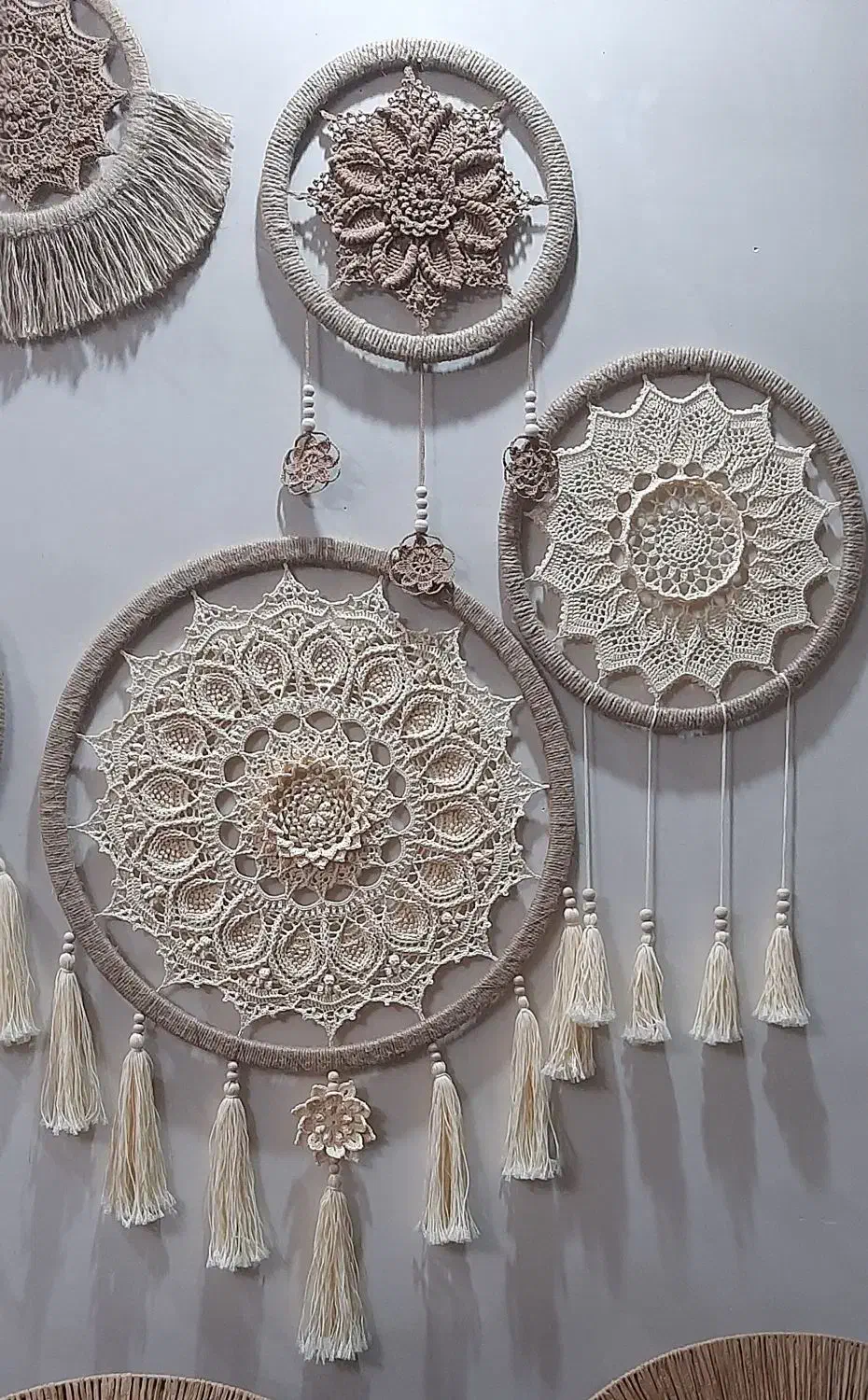 ماندالا۵۰سانتی|صنایع دستی و سایر لوازم تزئینی|لاهیجان, شیشه گران|دیوار