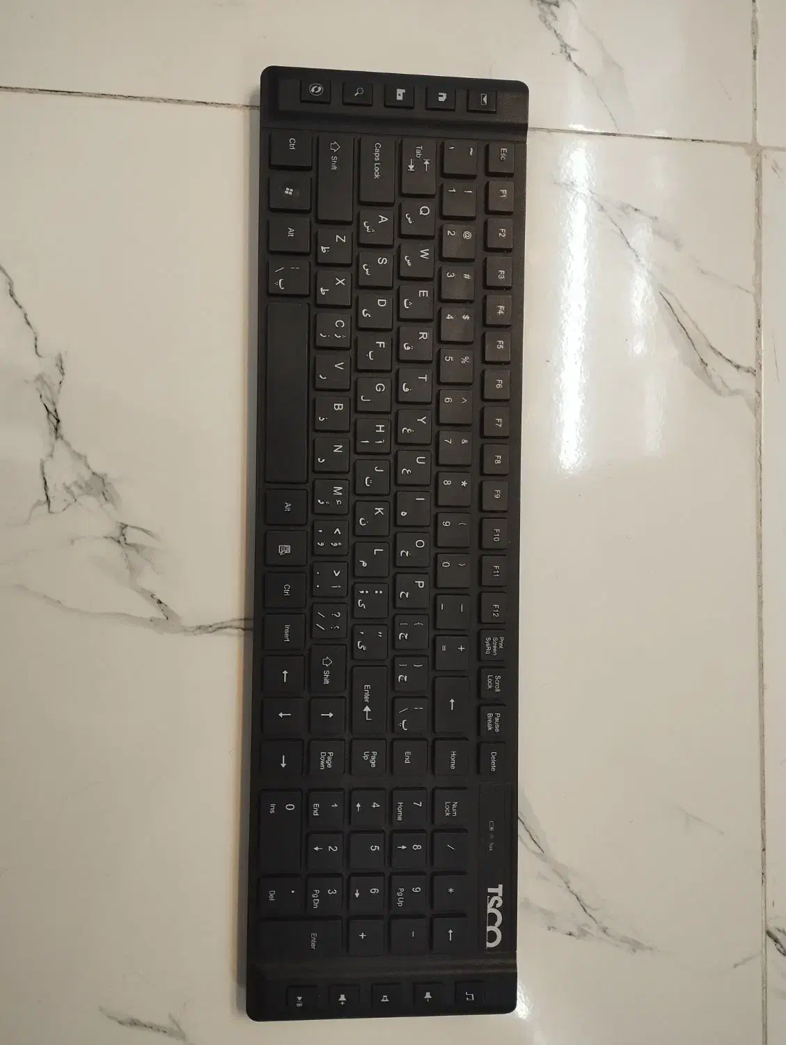 کیبورد بی سیم تسکو|قطعات و لوازم جانبی رایانه|اهر, |دیوار